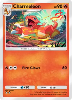 Charmeleon, Genetic Apex, no. 034