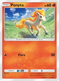 Ponyta, Genetic Apex, no. 042