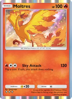 Moltres, Genetic Apex, no. 046