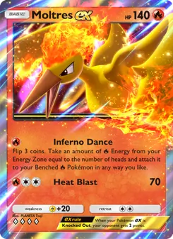 Moltres ex, Genetic Apex, no. 047