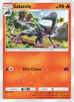 Salazzle, Genetic Apex, no. 050