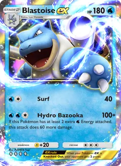 Blastoise ex, Genetic Apex, no. 056