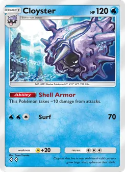 Cloyster, Genetic Apex, no. 067