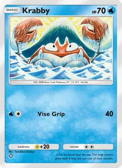 Krabby, Genetic Apex, no. 068