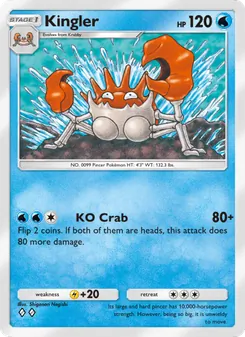 Kingler, Genetic Apex, no. 069