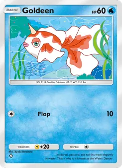 Goldeen, Genetic Apex, no. 072