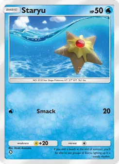 Staryu, Genetic Apex, no. 074