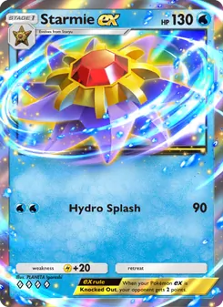 Starmie ex, Genetic Apex, no. 076