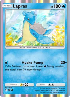 Lapras, Genetic Apex, no. 079