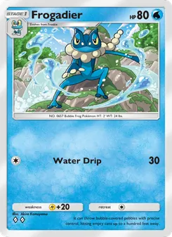 Frogadier, Genetic Apex, no. 088