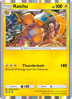 Raichu, Genetic Apex, no. 095