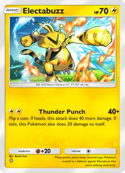 Electabuzz, Genetic Apex, no. 101