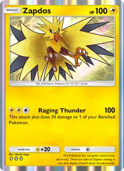 Zapdos, Genetic Apex, no. 103