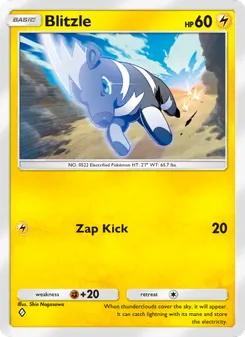 Blitzle, Genetic Apex, no. 105