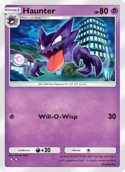 Haunter, Genetic Apex, no. 121
