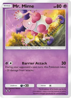 Mr. Mime, Genetic Apex, no. 126