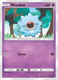 Woobat, Genetic Apex, no. 133