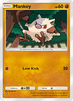 Mankey, Genetic Apex, no. 141