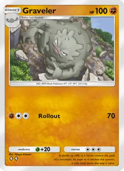 Graveler, Genetic Apex, no. 148