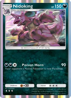 Nidoking, Genetic Apex, no. 171