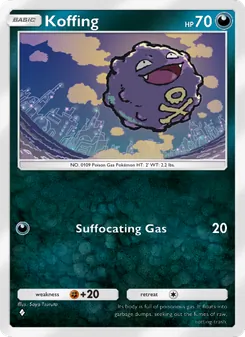 Koffing, Genetic Apex, no. 176