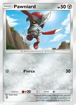 Pawniard, Genetic Apex, no. 179