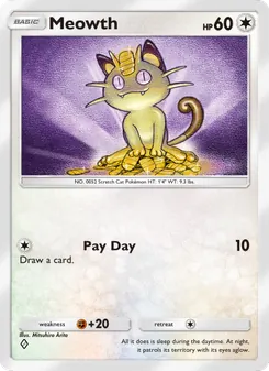 Meowth, Genetic Apex, no. 196