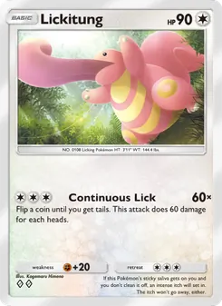 Lickitung, Genetic Apex, no. 201
