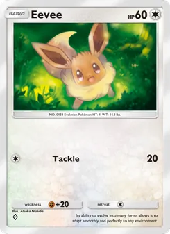 Eevee, Genetic Apex, no. 206