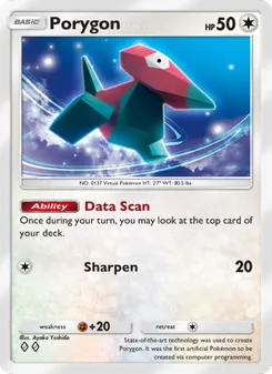 Porygon, Genetic Apex, no. 209