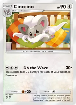 Cinccino, Genetic Apex, no. 213