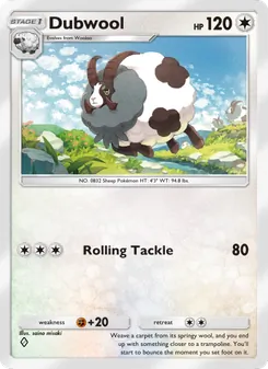 Dubwool, Genetic Apex, no. 215