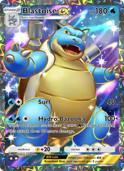 Blastoise ex, Genetic Apex, no. 256
