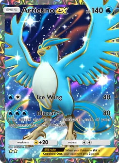 Articuno ex, Genetic Apex, no. 258