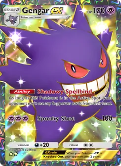 Gengar ex, Genetic Apex, no. 261