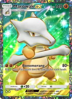 Marowak ex, Genetic Apex, no. 264