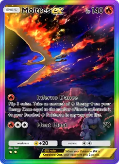 Moltres ex, Genetic Apex, no. 274