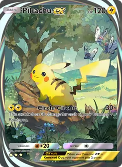 Pikachu ex, Genetic Apex, no. 281