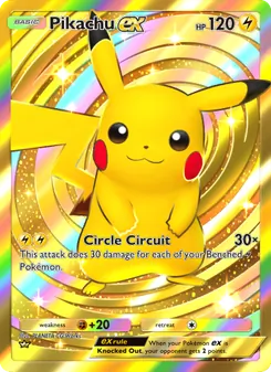 Pikachu ex, Genetic Apex, no. 285