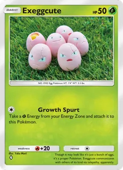 Exeggcute, Mythical Island, no. 001