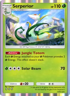 Serperior, Mythical Island, no. 006