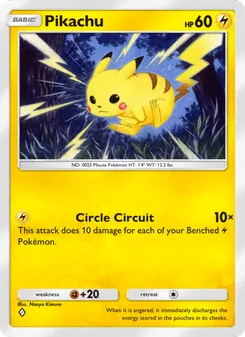 Pikachu, Mythical Island, no. 025
