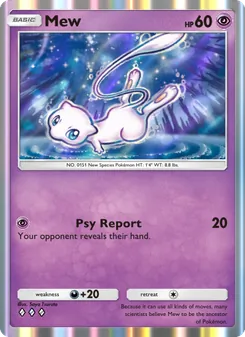 Mew, Mythical Island, no. 031