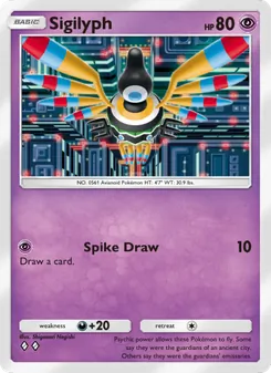 Sigilyph, Mythical Island, no. 033