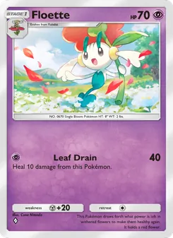 Floette, Mythical Island, no. 037