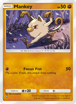 Mankey, Mythical Island, no. 041