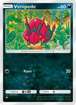 Venipede, Mythical Island, no. 053
