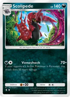 Scolipede, Mythical Island, no. 055
