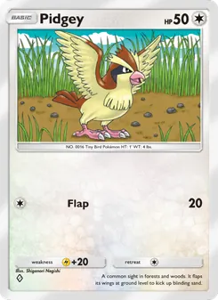 Pidgey, Mythical Island, no. 057