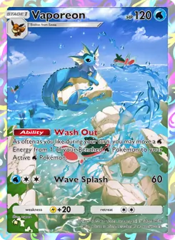 Vaporeon, Mythical Island, no. 072